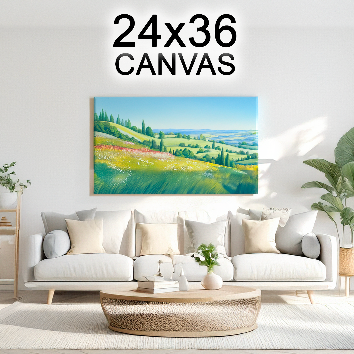 Custom UV Printed Canvas