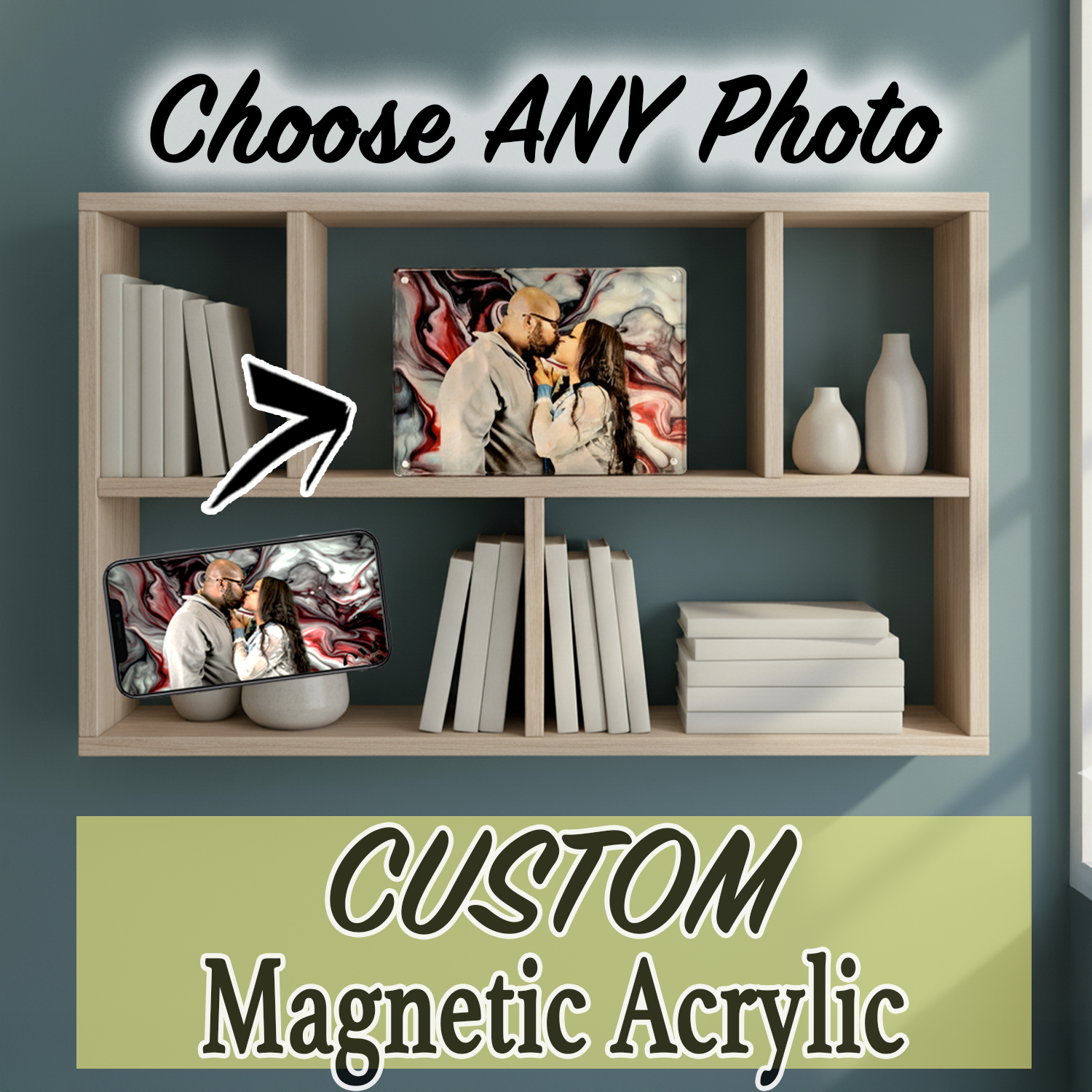 Custom UV Printed Magnetic Acrylic