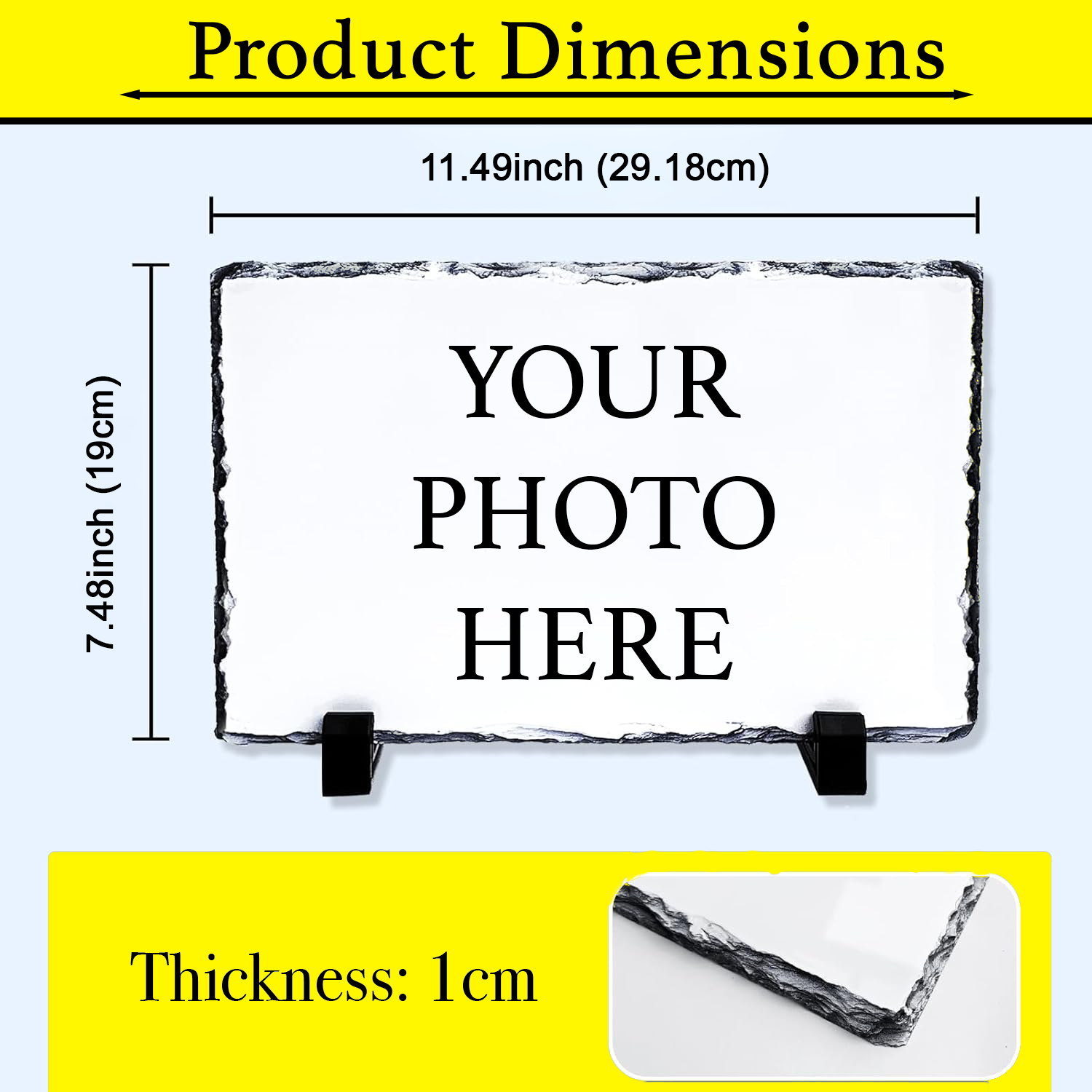 Custom UV Printed Photo Slate