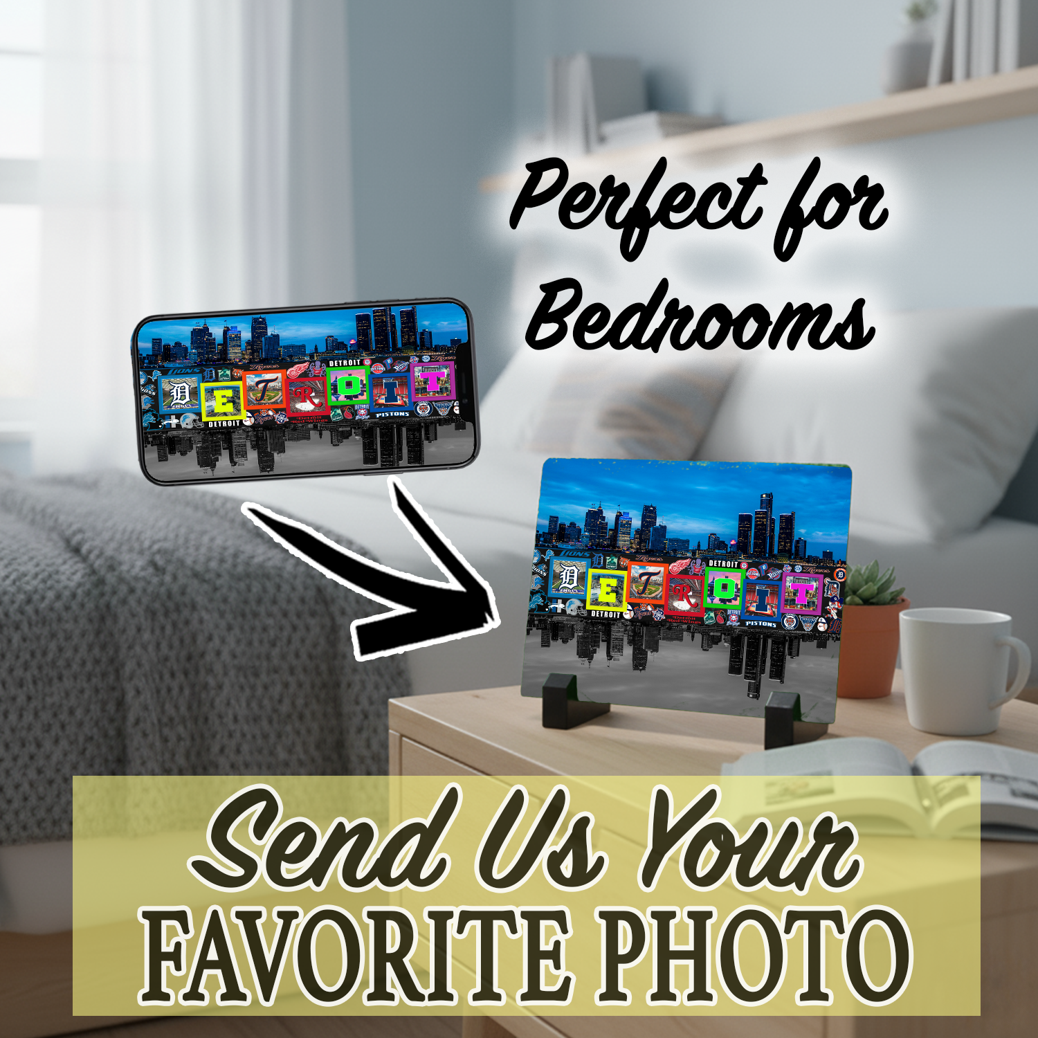 Custom UV Printed Photo Slate